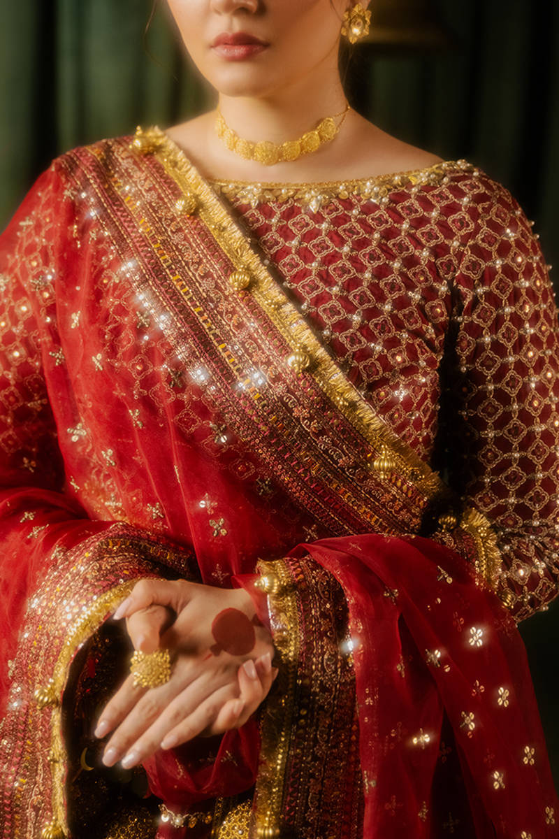MNR | Zarlish Wedding Formals | Bia - Bridal Dress - available at Maria Faisal in UK and USA.
