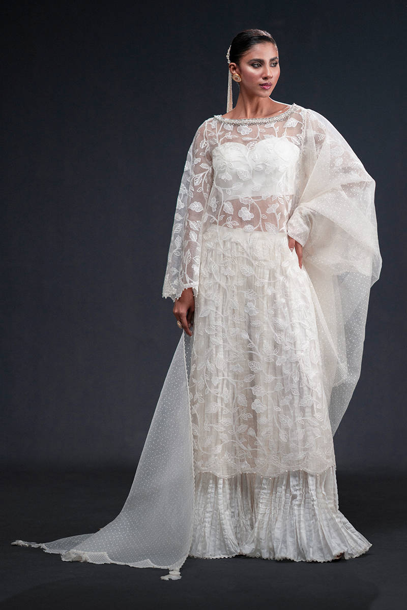 MNR | Chai Coffee Luxury Pret | Dream by Maria Faisal - Registered Vendor of : MNR - type : Ladies Clothes - 100% original wedding dresses