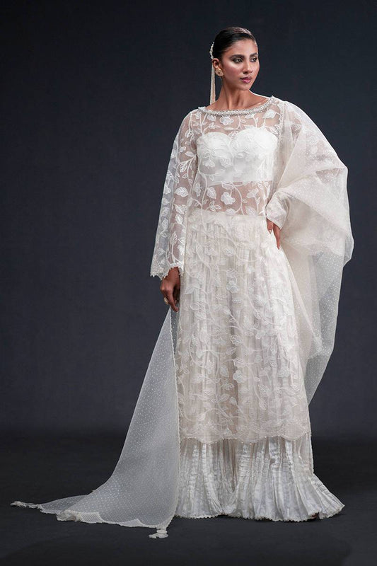 MNR | Chai Coffee Luxury Pret | Dream by Maria Faisal - Registered Vendor of : MNR - type : Ladies Clothes - 100% original wedding dresses