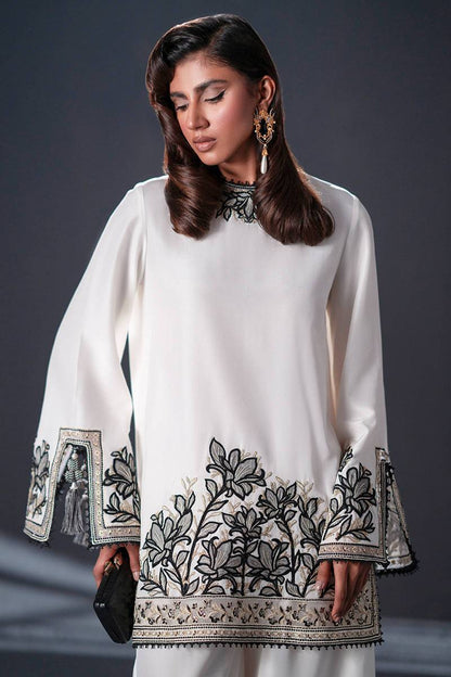 MNR | Chai Coffee Luxury Pret | Silken Tea by Maria Faisal - Registered Vendor of : MNR - type : Ladies Clothes - 100% original wedding dresses