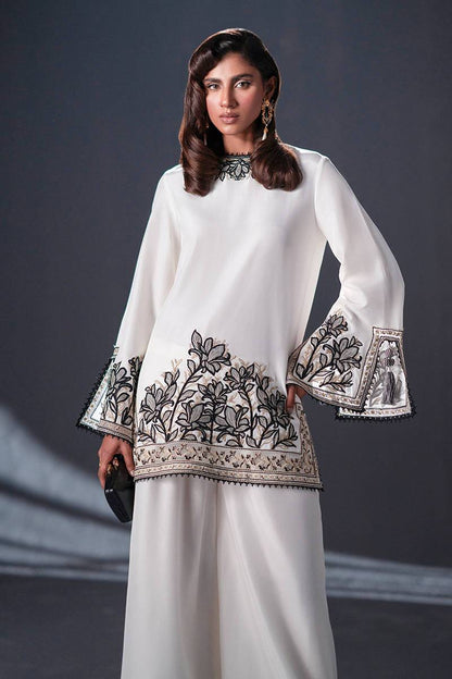 MNR | Chai Coffee Luxury Pret | Silken Tea by Maria Faisal - Registered Vendor of : MNR - type : Ladies Clothes - 100% original wedding dresses