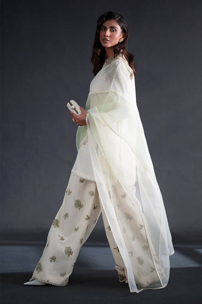 MNR | Chai Coffee Luxury Pret | Mint To Be by Maria Faisal - Registered Vendor of : MNR - type : Ladies Clothes - 100% original wedding dresses