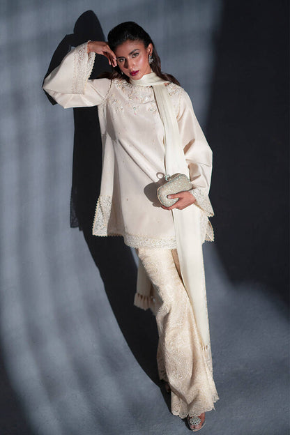 MNR | Chai Coffee Luxury Pret | Saffron Pearl by Maria Faisal - Registered Vendor of : MNR - type : Ladies Clothes - 100% original wedding dresses