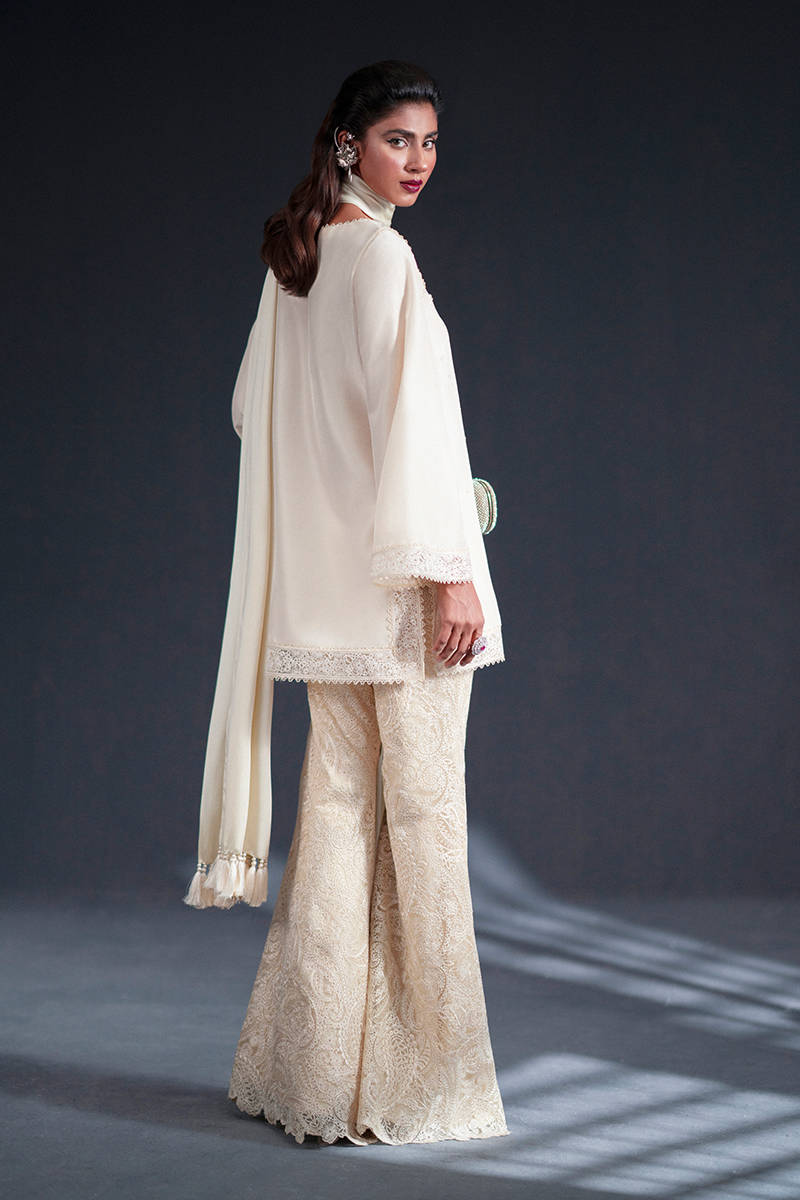 MNR | Chai Coffee Luxury Pret | Saffron Pearl by Maria Faisal - Registered Vendor of : MNR - type : Ladies Clothes - 100% original wedding dresses