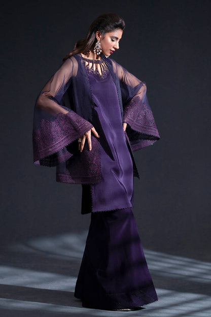 MNR | Chai Coffee Luxury Pret | Lavender Dreams by Maria Faisal - Registered Vendor of : MNR - type : Ladies Clothes - 100% original wedding dresses