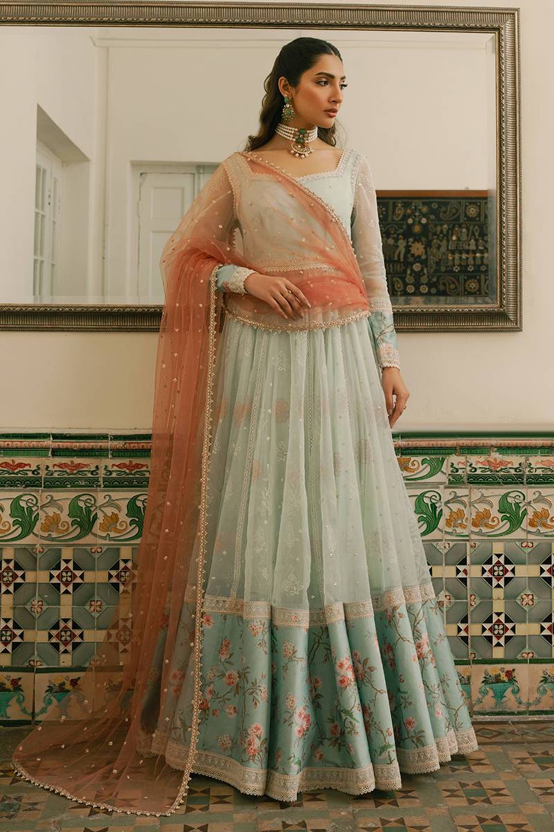 MNR | Ashiyana Festive Eid Collection 25 | Inara by Maria Faisal - Registered Vendor of : MNR - type : Ladies Clothes - 100% original wedding dresses