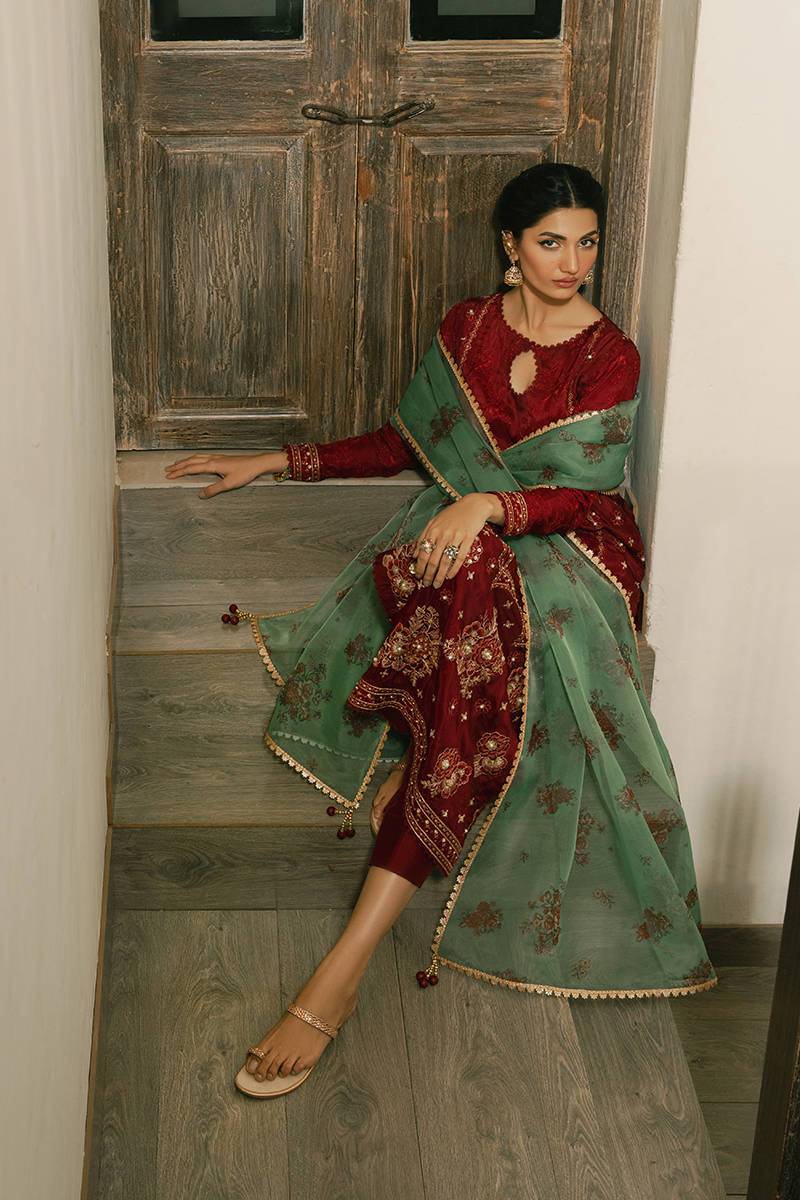 MNR | Ashiyana Festive Eid Collection 25 | Gulaal by Maria Faisal - Registered Vendor of : MNR - type : Ladies Clothes - 100% original wedding dresses