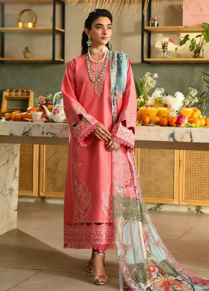 Sahane | In Laws in Lawn Eid Edit | CT-21006 Rosetta by Maria Faisal - Registered Vendor of : Sahane - type : Ladies Clothes - 100% original wedding dresses