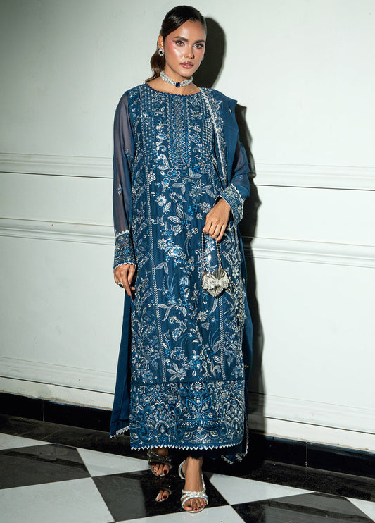 Sahane | Maison D'or Collection | CT 27002 Nael - Luxury Dress - available at Maria Faisal in UK and USA.