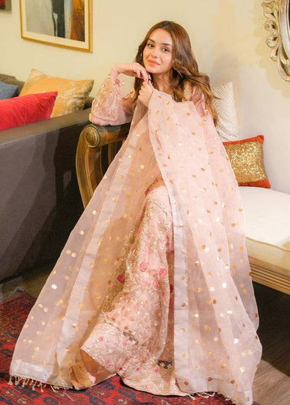 Meeral | Wedding Formals | ML-05-PINK(LWH) by Maria Faisal - Registered Vendor of : Meeral - type : Ladies Clothes - 100% original wedding dresses