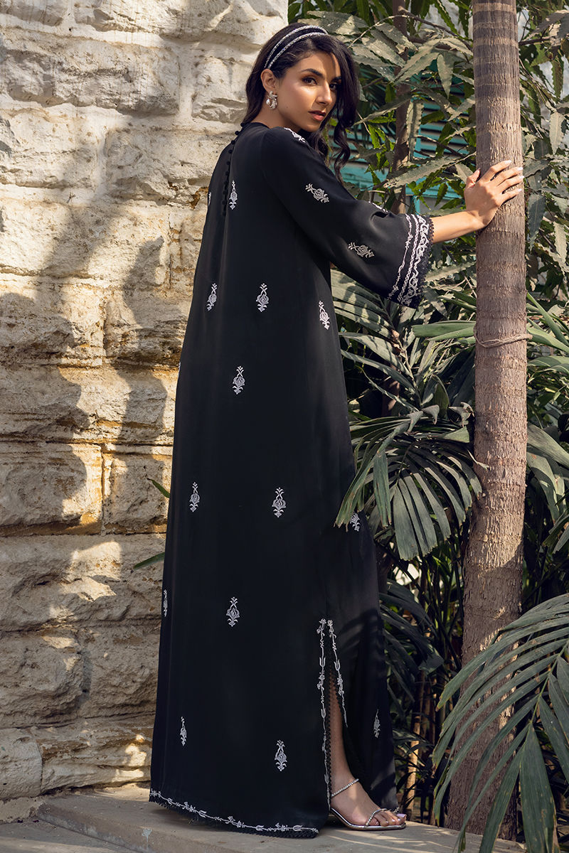 Ansab Jahangir | Summer Kaftans | Aiza - Luxury Dress - available at Maria Faisal in UK and USA.