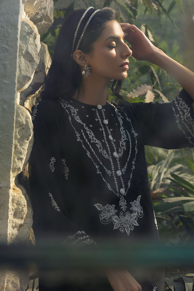 Ansab Jahangir | Summer Kaftans | Aiza - Luxury Dress - available at Maria Faisal in UK and USA.