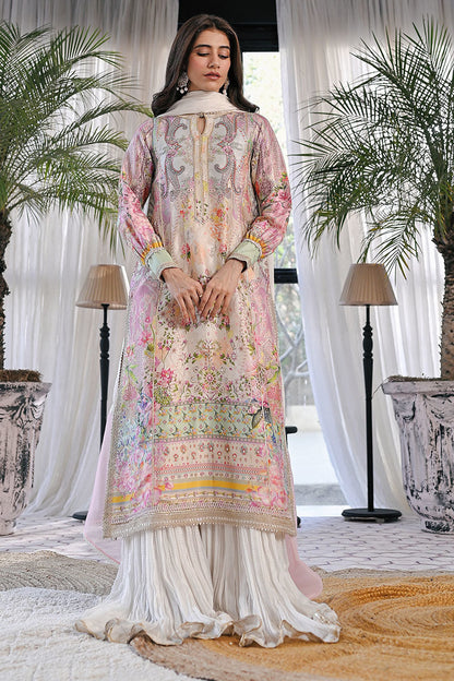 Ansab Jahangir | Digital Silk | Aliya Shirt and Dupatta - Ladies Clothes - Maria Faisal
