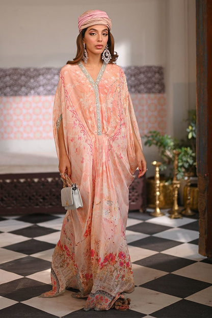 Ansab Jahangir | Summer Kaftans | Eliana Kaftan - Luxury Dress - available at Maria Faisal in UK and USA.