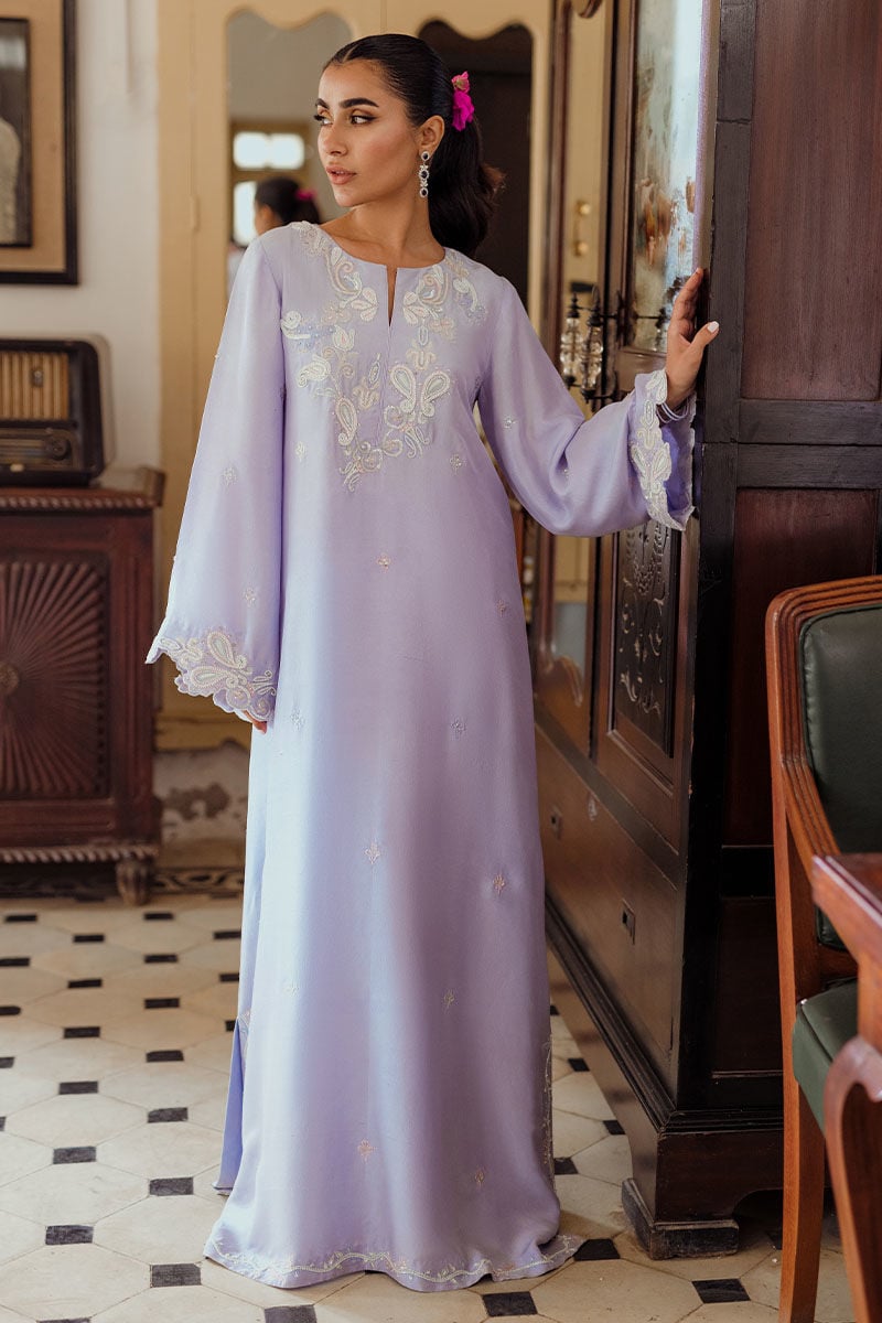 Ansab Jahangir | Summer Kaftans | Layan - Luxury Dress - available at Maria Faisal in UK and USA.