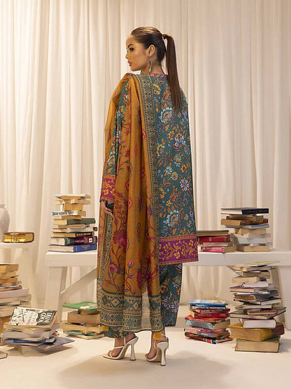 Salitex | Sibel Printed Lawn Silk | ST-03 by Maria Faisal - Registered Vendor of : Salitex - type : Ladies Clothes - 100% original wedding dresses