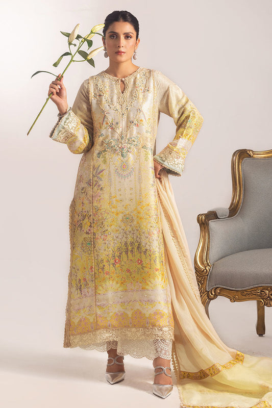 Ansab Jahangir | Digital Silk | Alyssa Shirt and Dupatta - Ladies Clothes - Maria Faisal