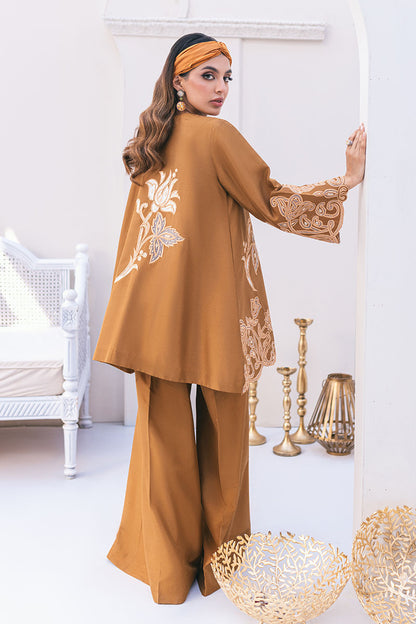 Ansab Jahangir | Luxe Pret Signature | MOCHA - Pakistani Dress - Maria Faisal