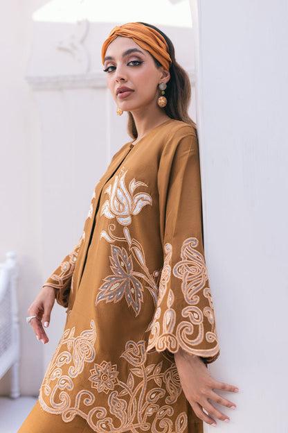 Ansab Jahangir | Luxe Pret Signature | MOCHA - Pakistani Dress - Maria Faisal