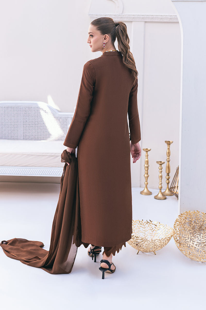 Ansab Jahangir | Luxe Pret Signature | SEPIA - Pakistani Dress - Maria Faisal