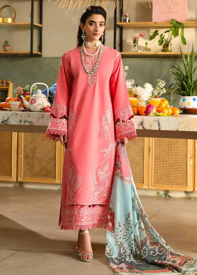 Sahane | In Laws in Lawn Eid Edit | CT-21006 Rosetta by Maria Faisal - Registered Vendor of : Sahane - type : Ladies Clothes - 100% original wedding dresses