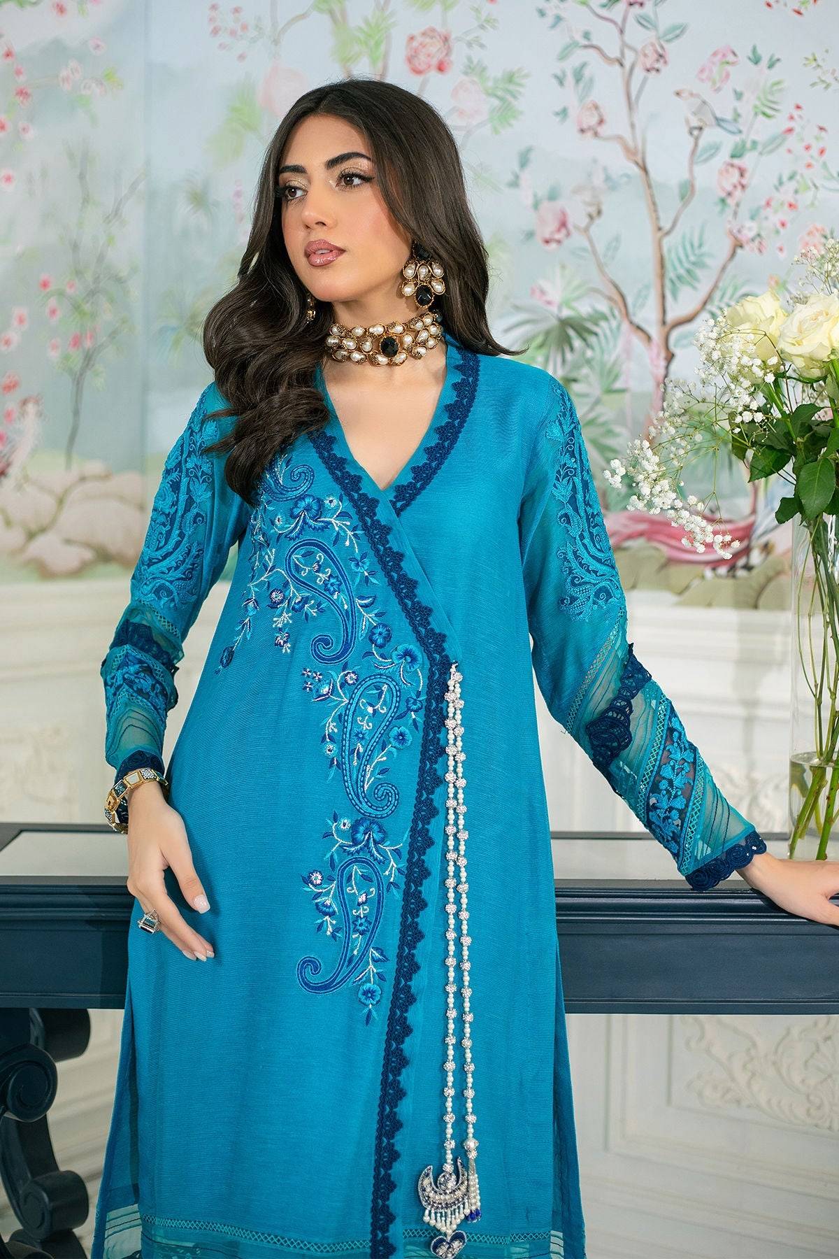 Annus Abrar | Sehr Eid Luxe | Enala by Maria Faisal - Registered Vendor of : Annus Abrar - type : Ladies Clothes - 100% original wedding dresses