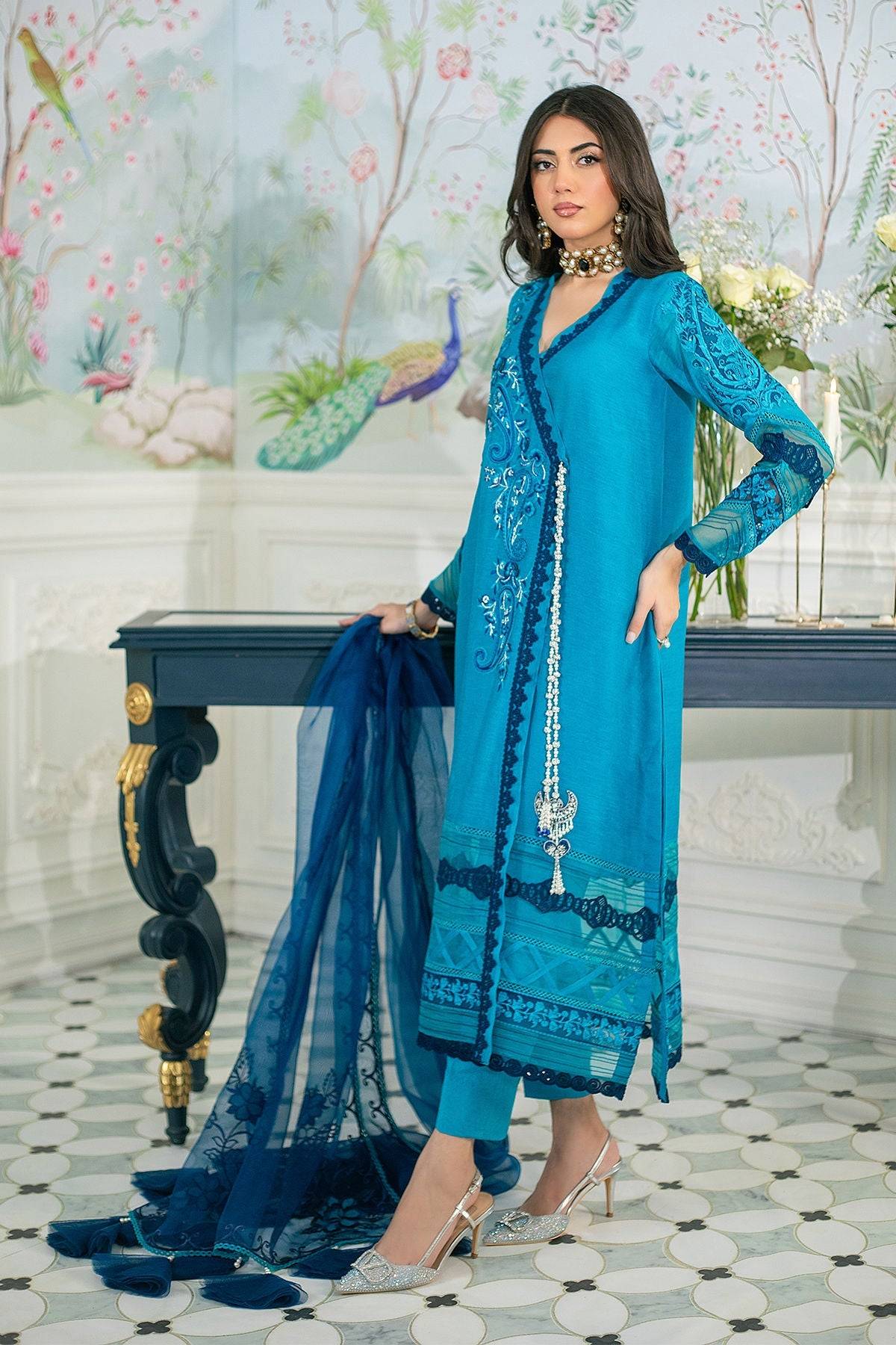 Annus Abrar | Sehr Eid Luxe | Enala by Maria Faisal - Registered Vendor of : Annus Abrar - type : Ladies Clothes - 100% original wedding dresses