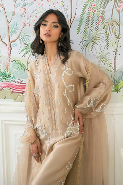 Annus Abrar | Sehr Eid Luxe | Alyra Sand by Maria Faisal - Registered Vendor of : Annus Abrar - type : Ladies Clothes - 100% original wedding dresses