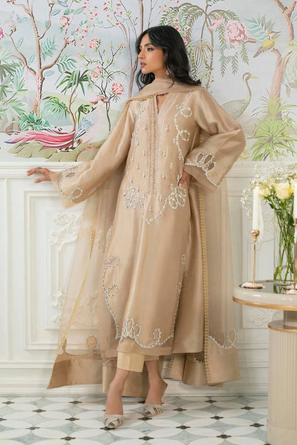 Annus Abrar | Sehr Eid Luxe | Alyra Sand by Maria Faisal - Registered Vendor of : Annus Abrar - type : Ladies Clothes - 100% original wedding dresses