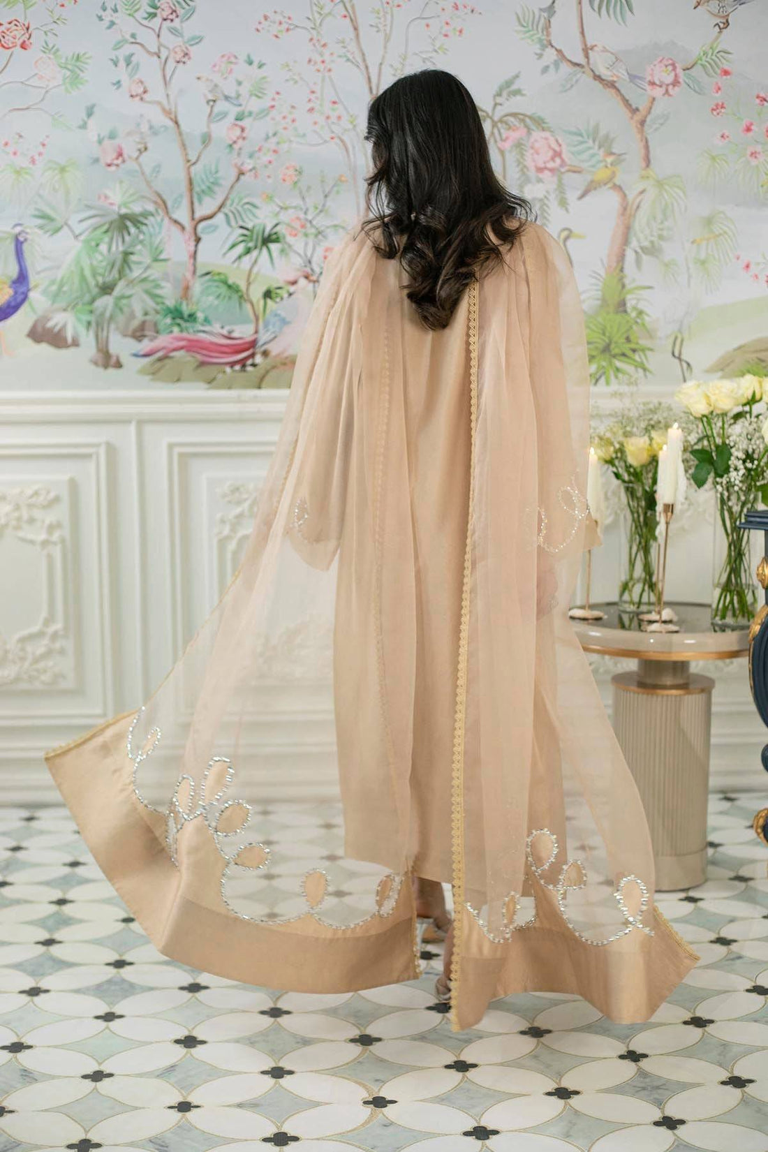 Annus Abrar | Sehr Eid Luxe | Alyra Sand by Maria Faisal - Registered Vendor of : Annus Abrar - type : Ladies Clothes - 100% original wedding dresses