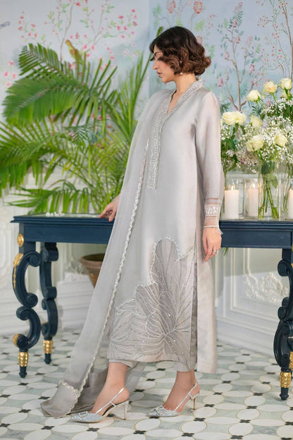 Annus Abrar | Sehr Eid Luxe | Lainey Grey by Maria Faisal - Registered Vendor of : Annus Abrar - type : Ladies Clothes - 100% original wedding dresses