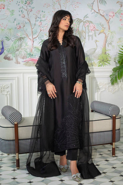 Annus Abrar | Sehr Eid Luxe | Lainey Black by Maria Faisal - Registered Vendor of : Annus Abrar - type : Ladies Clothes - 100% original wedding dresses