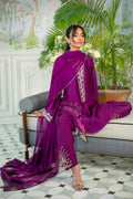 Annus Abrar | Sehr Eid Luxe | Melanie Plum by Maria Faisal - Registered Vendor of : Annus Abrar - type : Ladies Clothes - 100% original wedding dresses