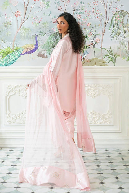 Annus Abrar | Sehr Eid Luxe | Melanie Rose Pink by Maria Faisal - Registered Vendor of : Annus Abrar - type : Ladies Clothes - 100% original wedding dresses