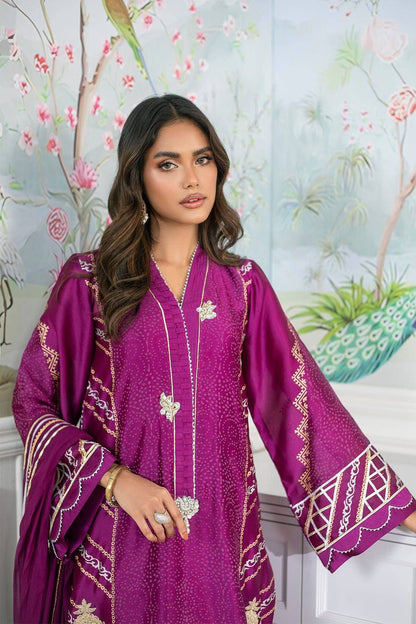 Annus Abrar | Sehr Eid Luxe | Emery - Violet by Maria Faisal - Registered Vendor of : Annus Abrar - type : Ladies Clothes - 100% original wedding dresses