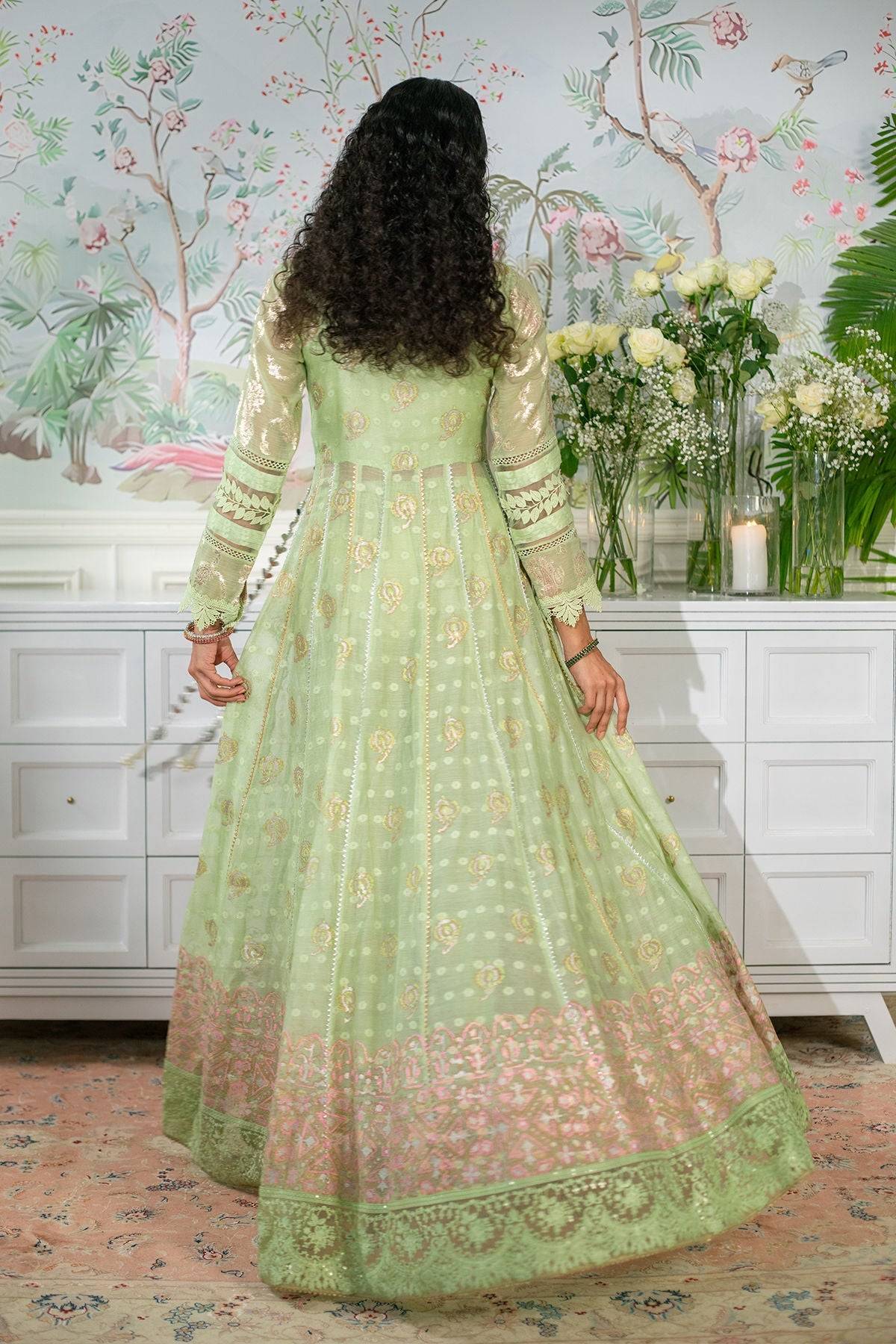 Annus Abrar | Sehr Eid Luxe | Nadi Mint by Maria Faisal - Registered Vendor of : Annus Abrar - type : Ladies Clothes - 100% original wedding dresses