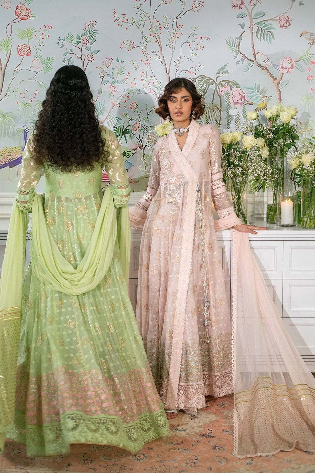 Annus Abrar | Sehr Eid Luxe | Nadi Mint by Maria Faisal - Registered Vendor of : Annus Abrar - type : Ladies Clothes - 100% original wedding dresses