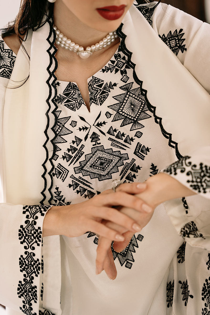 Ansab Jahangir | Luxe Pret Signature | Snowstorm - Pakistani Ladies Clothes - Maria Faisal