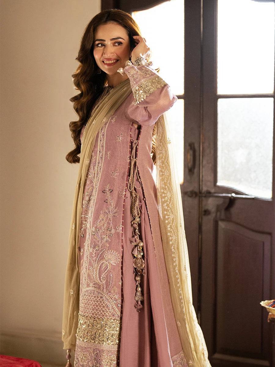 Salitex | Signature Festive Chiffon | JI047 by Maria Faisal - Registered Vendor of : Salitex - type : Ladies Clothes - 100% original wedding dresses