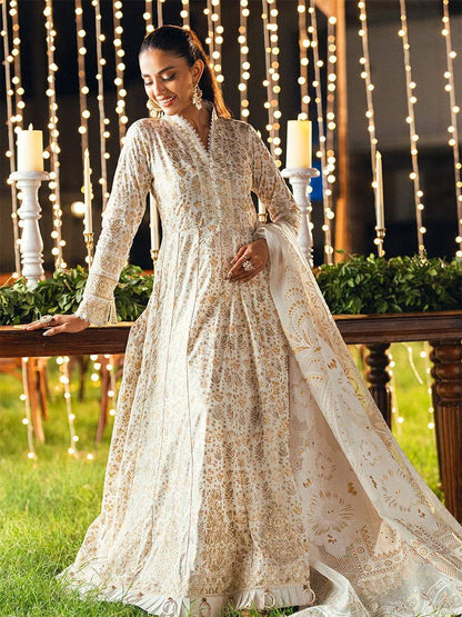 Salitex | Signature Festive Chiffon | WW002 by Maria Faisal - Registered Vendor of : Salitex - type : Ladies Clothes - 100% original wedding dresses