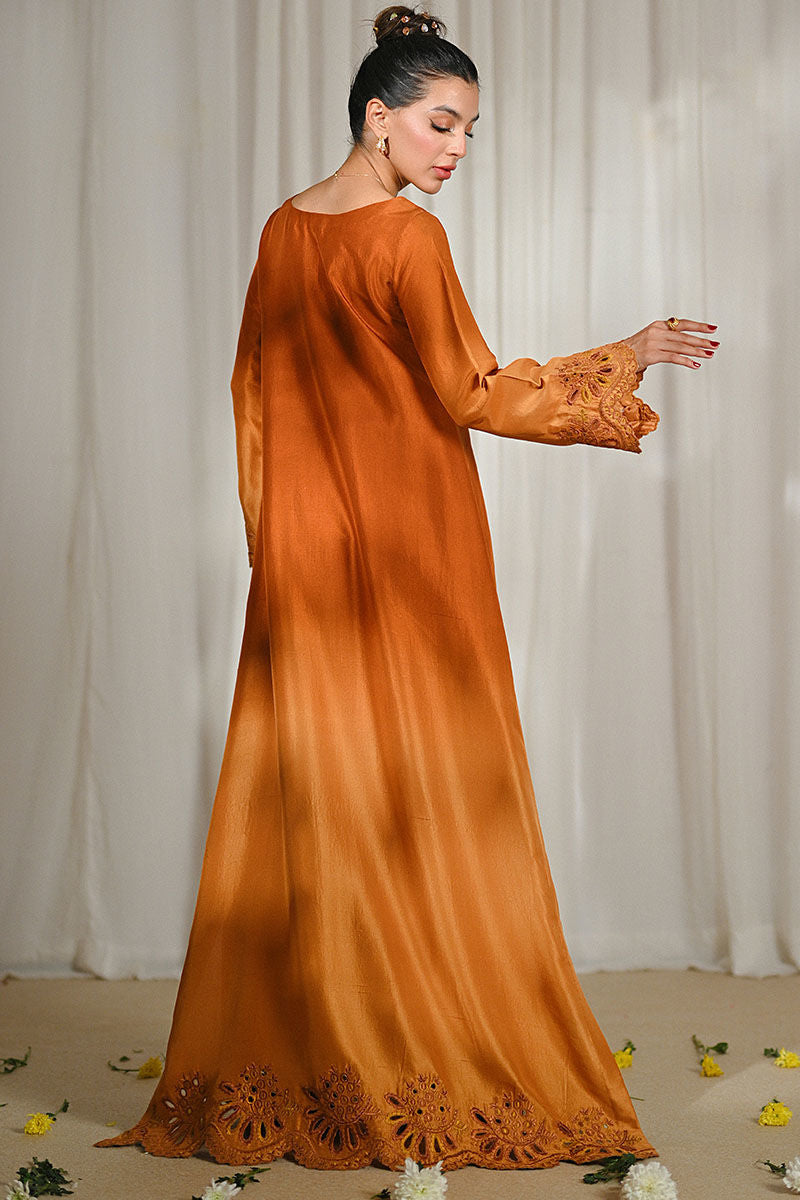 Ansab Jahangir | Summer Kaftans | Sienne - Luxury Dress - available at Maria Faisal in UK and USA.