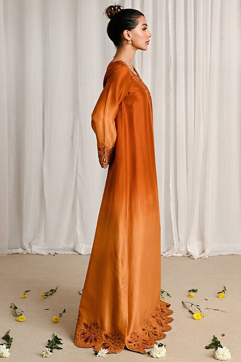 Ansab Jahangir | Summer Kaftans | Sienne - Luxury Dress - available at Maria Faisal in UK and USA.
