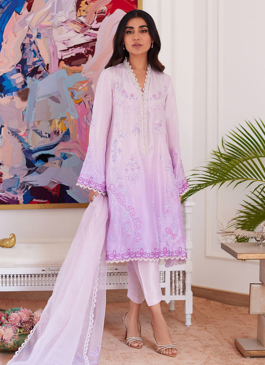 Farah Talib Aziz | Luna Eid Collection 24 | LAVINIA OMBRE - Ladies Clothes - Maria Faisal