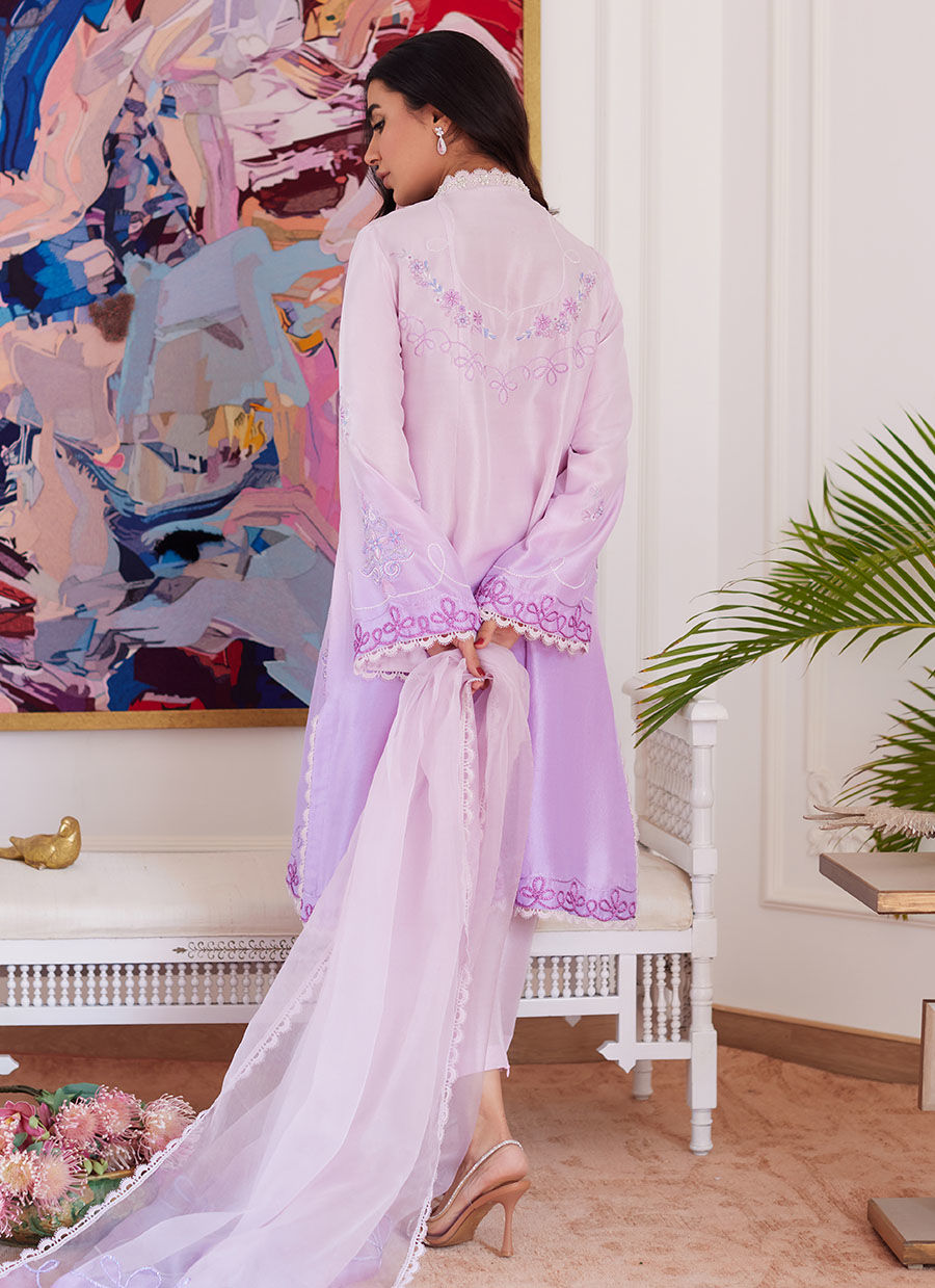 Farah Talib Aziz | Luna Eid Collection 24 | LAVINIA OMBRE - Ladies Clothes - Maria Faisal