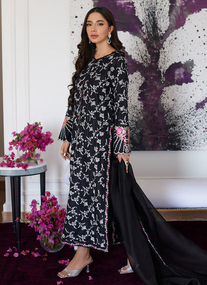 Farah Talib Aziz | Luna Eid Collection 24 | VITTORIA BLACK - Ladies Clothes - Maria Faisal
