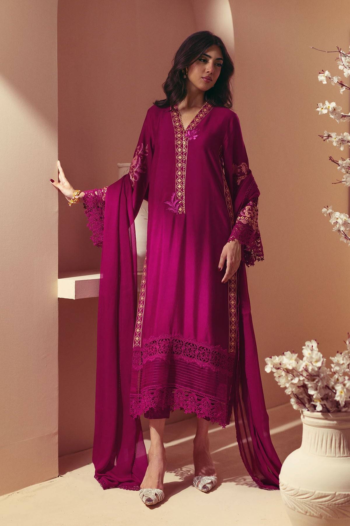Annus Abrar | Eid Elemental Festive | Mersana by Maria Faisal - Registered Vendor of : Annus Abrar - type : Ladies Clothes - 100% original wedding dresses
