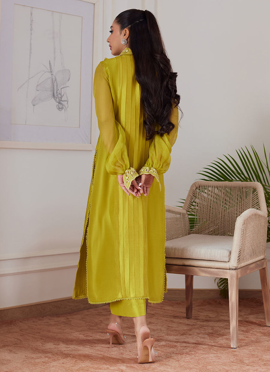 Farah Talib Aziz | Luna Eid Collection 24 | FAUSTINE KIWI - Ladies Clothes - Maria Faisal