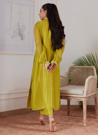 Farah Talib Aziz | Luna Eid Collection 24 | FAUSTINE KIWI - Ladies Clothes - Maria Faisal