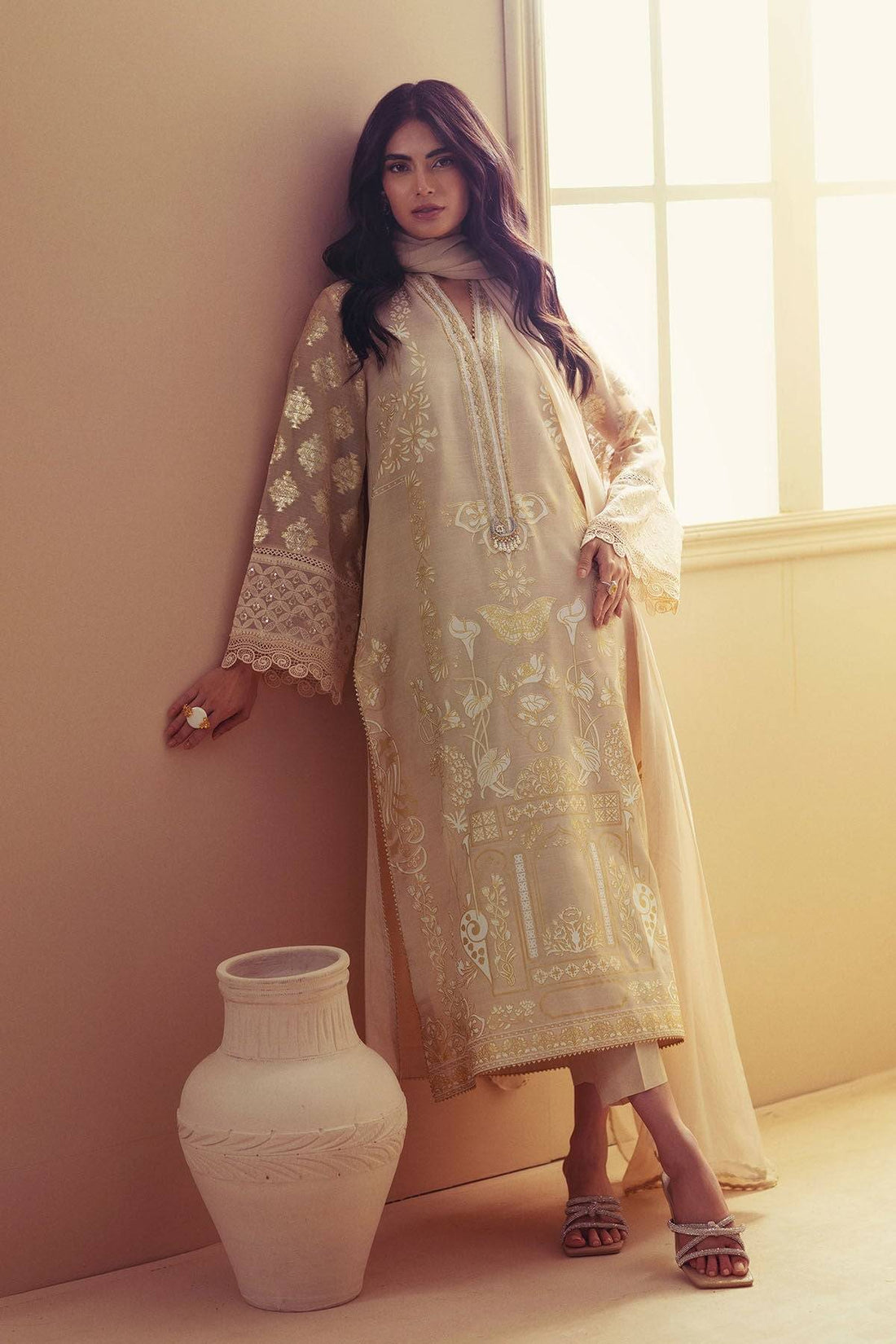Annus Abrar | Eid Elemental Festive | Negar by Maria Faisal - Registered Vendor of : Annus Abrar - type : Ladies Clothes - 100% original wedding dresses