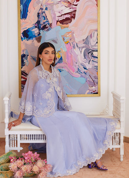 Farah Talib Aziz | Luna Eid Collection 24 | FLEUR LAVENDER - Ladies Clothes - Maria Faisal